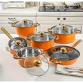 thumbnail image 5 of 12-Piece Stainless Steel Cookware Set - Non-Stick Frying Pans, Durable & Easy To Clean, Soup & Sauce Pots With Lids - Multipurpose Kitchen Essentials For Home & Restaurant Use, 5 of 5