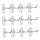 thumbnail image 5 of unbranded 12Ud Multifuncionales De Metal Plateado Para Colgar Herramientas En, 5 of 8