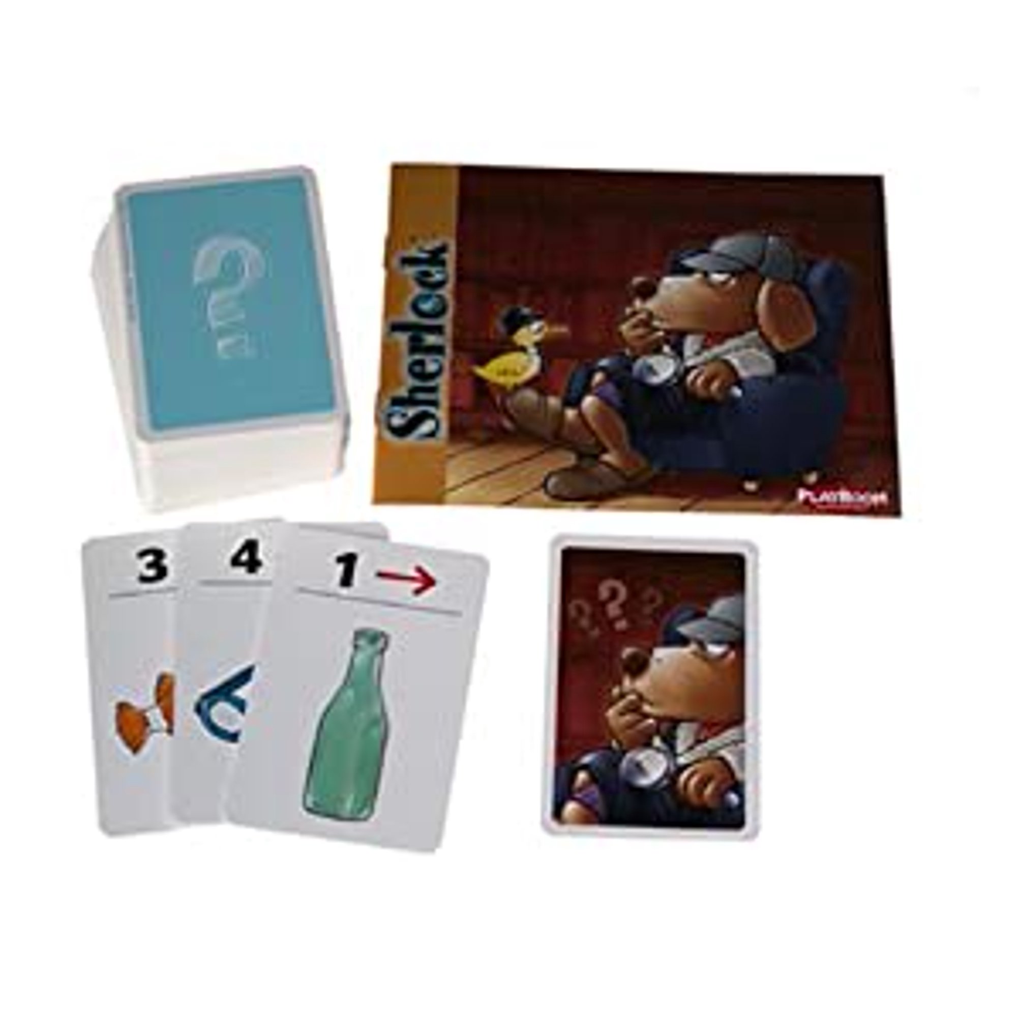 Children's Logic Game Playroom Entertainment Sherlock Game - Memory ...