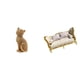 thumbnail image 1 of Figura de escritorio,Estatua de gato,linda decoración para estante o escritorio,sofá de casa de muñecas,Muebles para casa de muñecas,sofá para casa de muñecas,decoración a, 1 of 8