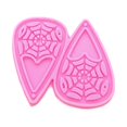 thumbnail image 4 of S Pendientes colgantes gotas de agua molde decoración murciélago bruja sombrero espejo molde, 4 of 5