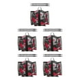thumbnail image 2 of Justharion Basketball Bag Backpack Waterproof Mesh Pockets Volleyball for Football red 28CM 5Set, 2 of 6