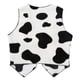 thumbnail image 5 of Traje de Cosplay de vaquero occidental para niños, sombrero con estampado de pañuelo, franela, sin mangas, frente abierto, estampado de vaca, conjunto de Tops, 5 of 5