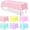 Pastel Rectangle, variant on 12 Pack Plastic Pink Tablecloths Disposable Pastel Pink Table Cloth Rectangle Table Covers for Valentines Day Bridal Engagement Wedding Galentines Party Decorations,54 x 108 Inch