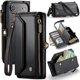 thumbnail image 2 of Cartera cruzada para iPhone Air 【Bloqueo RFID】con ranura para billetes y cremallera para 10 tarjetas, correa de hombro magnética de cuero PU suave para iPhone Air Wallet Case para mujer, 2 of 10