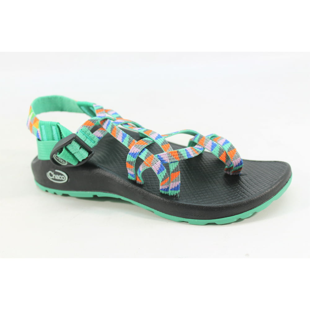 Chaco - Chaco ZX2 Classic Women's Rainbow Green Athletic Sandals ...