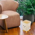 thumbnail image 3 of HEMOTON Wastebaskets Rubbish Office 28.00X24.00X20.00CM Beige, 3 of 8