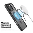 thumbnail image 4 of Ebizware Magnetic Protective Case for iPhone 16 Pro Max with MagSafe and Magnetic Car Phone Holder, TPU Thin Phone Case Cover Shockproof Anti-Fingerprint-Black, 4 of 7