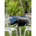 thumbnail image 2 of Outdoor Tablecloth with Umbrella Hole & Zipper, Black Grey Ombre Round Tablecloth 54 Inch, Modern Gradient Abstract Aesthetics Art Patio Table Cover Waterproof Table Cloth for Picnic/Party, 2 of 7