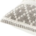 thumbnail image 3 of Surya Lorens LNS-003 20x20" Square Cottage Wool Pillow Kit in Charcoal/White, 3 of 5