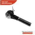 thumbnail image 5 of Geelife Steering Drag Adjusting Sleeve & Tie Rod End for Jeep TJ Wrangler 97-06 4WD, 5 of 8