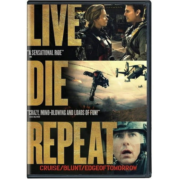 Live Die Repeat: Edge of Tomorrow [DVD]