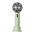 thumbnail image 2 of Matsuzay Ventilador de refrigeración portátil, 3 engranajes, ajustable, portátil, enfriador de aire para la cara, bolsillo de viaje, funciona Electrodomésticos Verde, 2 of 6
