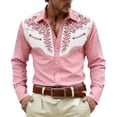 thumbnail image 1 of Camisetas de Navidad de Manga Larga para Hombre Camiseta de Manga Larga Casual de Moda para el Otoño Invierno Al Aire Libre Diario, 1 of 4
