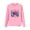 Pink, variant on Auroural 3T Toddler Girl Shirts Black CUHK Printed Round Neck Top For Spring And Summer Casual Pullover Boys And Girls Long Sleeved Base Shirt Black