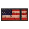 thumbnail image 4 of FUIALDOLG Kids Trifold Wallet Vintage American Flag Theme Slim Children's Wallet for Sports, Polyester Washable Trifold Card Wallet, 4 of 6