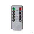 thumbnail image 1 of 10pcs 10 Teclas De Control Remoto Con Temporizador LED Vela Parpadeante Oscilante Sin Llama, 1 of 5
