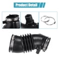 thumbnail image 4 of Manguera de admisión de filtro de aire con abrazaderas de manguera de acero inoxidable para Honda Pilot 2009 - 2015, color negro, 4 of 7