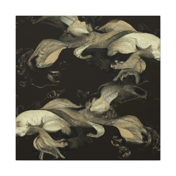 Guppy in Luxury gilded - Canvas