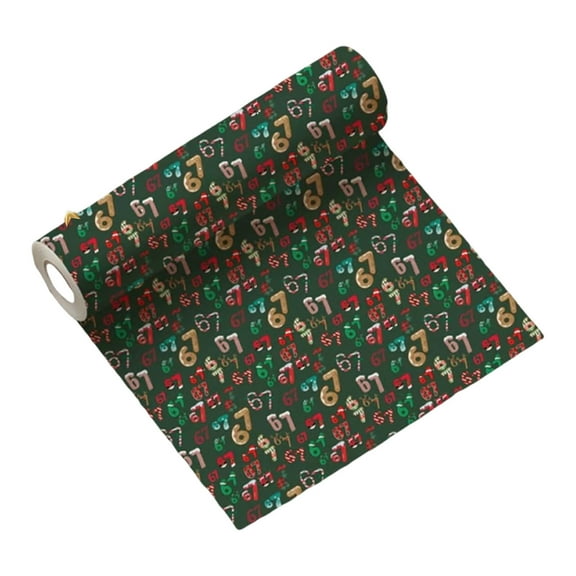 67 Mas Wrapping Paper 6 7 Wrapping Paper 67 Funny Teen Holiday Wrap Santa 67 Giftwrap Unique 67 Festive Wrapping Papers Gift Wrapping Paper Home Decor
