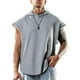 thumbnail image 1 of Camisetas sin mangas con capucha para entrenamiento para hombre, camisetas musculosas para culturismo, camisetas sin mangas para gimnasio, gris, 1 of 6