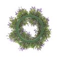 thumbnail image 4 of Lavender Simulation Garland Ring Field Pendant Door Knocker  Wreath, 4 of 6