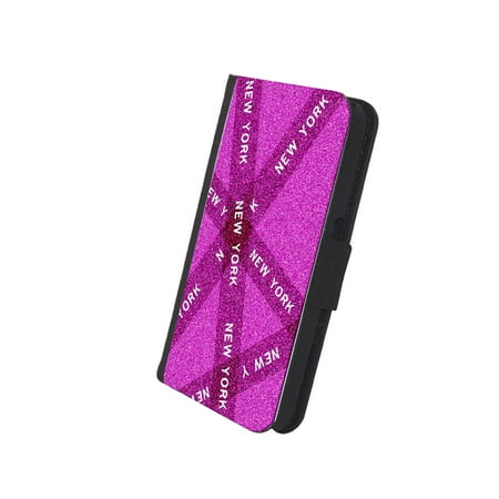 KuzmarK Samsung Galaxy S4 Wallet Case - New York Pink