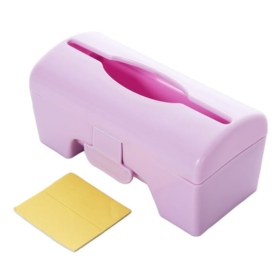 3 Plastic Bag Storage Boxes In 3 Different Colors/ 3 Pack Colorful Wall Mounted Plastic Bag Storage Organizer Box Kitchen Trash Bag Dispenser Multi Color Set