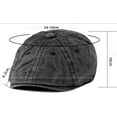 thumbnail image 2 of CoCopeaunts Beret Hat Vintage Men Women Flat Cap Retro Ivy Octagonal Newsboy Cap Spring Summer Berets for Men Women, 2 of 7