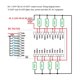 thumbnail image 5 of Relé infrarrojo multifunción de 8 canales 5V/12V, control remoto IR23F08-5V sin batería, carga máxima DC 110V/5A, AC 265V/6A, tamaño 99x62x20mm, peso 116g., 5 of 7