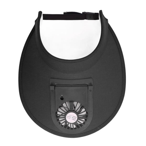 TOPINCN Sombreros Con Visera Para El Sol Con Ventilador, Tres Configuraciones De Velocidad, Protección Solar De área Grande, Viseras Con Hebilla Elástica Ajustable