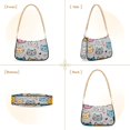 thumbnail image 7 of FORMRS Womens Shoulder Bag with Chain Strap Clutch Purse Cute Tote Handbag, Cute Cat Pattern, 7 of 7