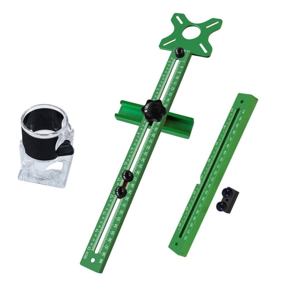 4-in-1 Router Milling Groove Bracket:FOR Precision Woodworking Tool for Accurate