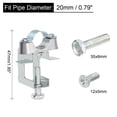 thumbnail image 2 of Soporte de conducto Uxcell 10Pack con abrazadera de viga para tubería adecuada para 3/4"(20mm), 2 of 5