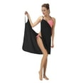 thumbnail image 4 of Women Summer Maxi Long Dress Casual Loose Kaftan Off Shoulder Sundress Beach Cover Up Dress, 4 of 4