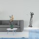 thumbnail image 2 of Colección De Esculturas De Figuras De Payasos Jugando Al Golf. Estatua Moderna De Resina. Adorno De Escritorio Para Mesa, Centro De Mesa, Vitrina, Decoración De Comedor, Regalo, Estante, Club, 2 of 8