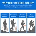 thumbnail image 6 of BN-LINK 2 Pcs Trekking Poles, Lightweight Aluminum Hiking Poles with Anti-Shock & Quick Lock System, Adjustable Telescopic Hiking Sticks for Women, Men, Hiking, Camping, Walking, 6 of 7