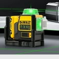 thumbnail image 3 of DEWALT DW089LG 12V Laser Level Self Levelling 12 Line 3 Sides*360 Degree Self-Leveling Horizontal And Vertical Cross Line Tools, 3 of 8