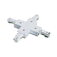thumbnail image 1 of Jesco Lighting HXJBK Connecteur en X avec Alimentation - Noir, 1 of 1