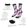 thumbnail image 3 of Goofa Leopard Print Pattern Children's Crew Socks, Kids' Daily Wear and Sports Socks, Breathable Socks, Sports Socks, Moisture-Wicking Socks for Children, 3 of 6