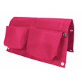 thumbnail image 1 of Bagz Deck Rail 4-Pocket Hanging Planter Bag, Amaranth, 1 of 1