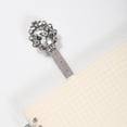 thumbnail image 2 of Black and White Easter Bookmarks: Vintage Silver Lace-Edged Bookmark - a Gift for Readers and Book Lovers, 2 of 5