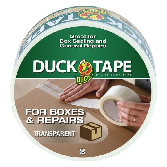Duck Tape® for Boxes and Repairs - Clear, 1.88 in. x 25 yd.