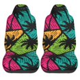 thumbnail image 1 of LAKIMCT Abstract Geometry Palm Car Seat Covers Vehicle Front Seat Covers Universal Fit Seat Protector, 1 of 9