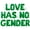 Green, variant on Letter Balloons - LOVE HAS NO GENDER 16" Inch Alphabet Letters Foil Mylar Balloon Pride Day Party Banner (Purple)