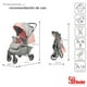 thumbnail image 4 of Carriola de Viaje Plegable con Portabebe Manubrio Reverisble-Rosa, 4 of 6