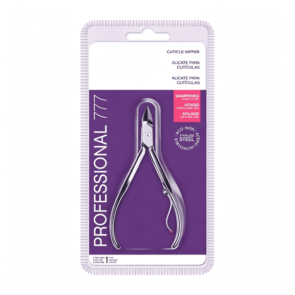 KASIU Cuticle Nipper 777 Professional-Sharpened Nail Care Cuticle Trimmer for Manicure and Pedicure,Longer Stainless Steel Handle Cuticle Cutter