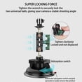 thumbnail image 3 of Camera Suction Cup Mount, 1/4 Inch Thread Action Camera Suction Cup Mount  For Outdoor Street Glass For Insta360, 3 of 8