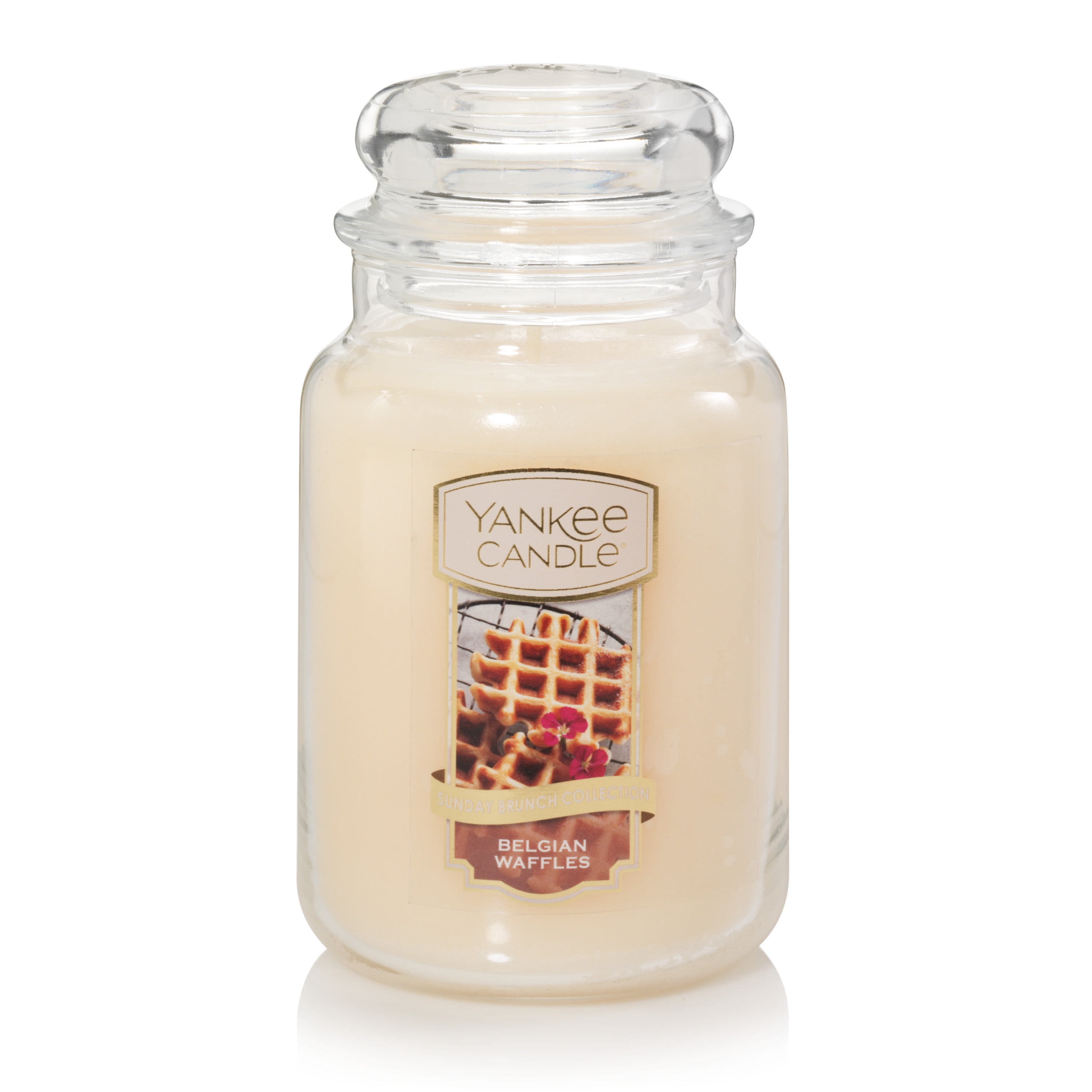 Yankee Candle Grilled Peaches & Vanilla Large Scented Candle 22 oz 