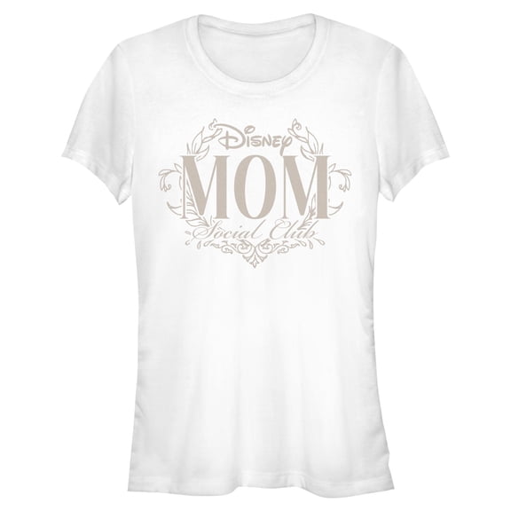 Juniors Disney Elegant Mom Social Club T Shirt